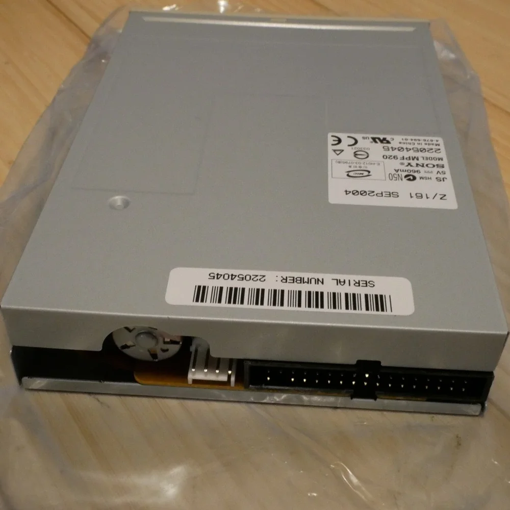 NOS Sony MPF920 Internal Desktop 3.5 inch Floppy Disk Drive 1.44MB - Tested 17